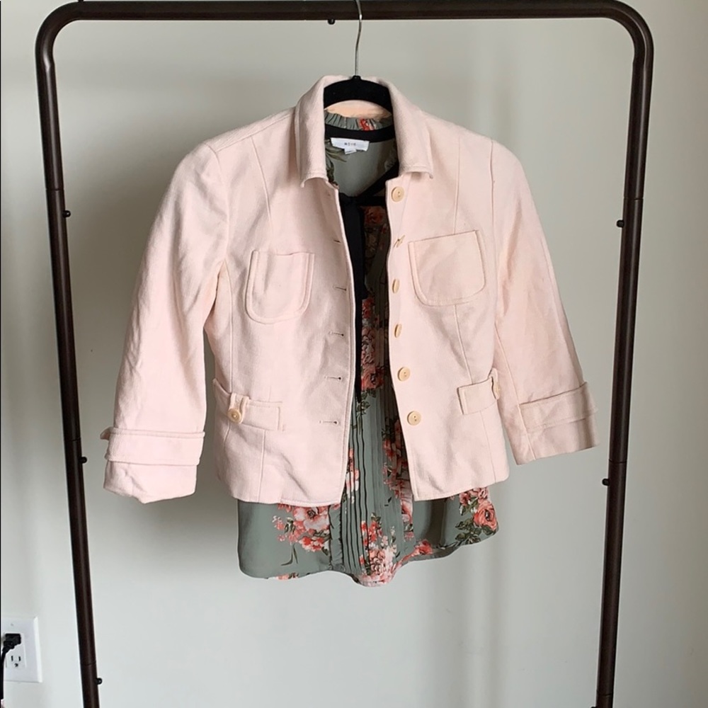 Pink blazer